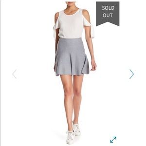 1. State Flounce Knit Mini Skirt size x-small